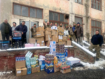 Hilfe in der Ukraine angekommen