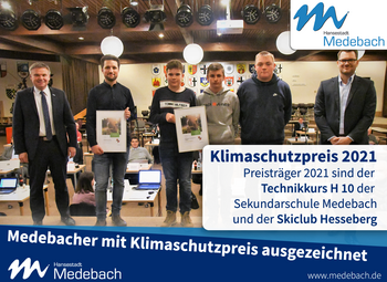 Medebacher mit Klimaschutzpreis ausgezeichnet